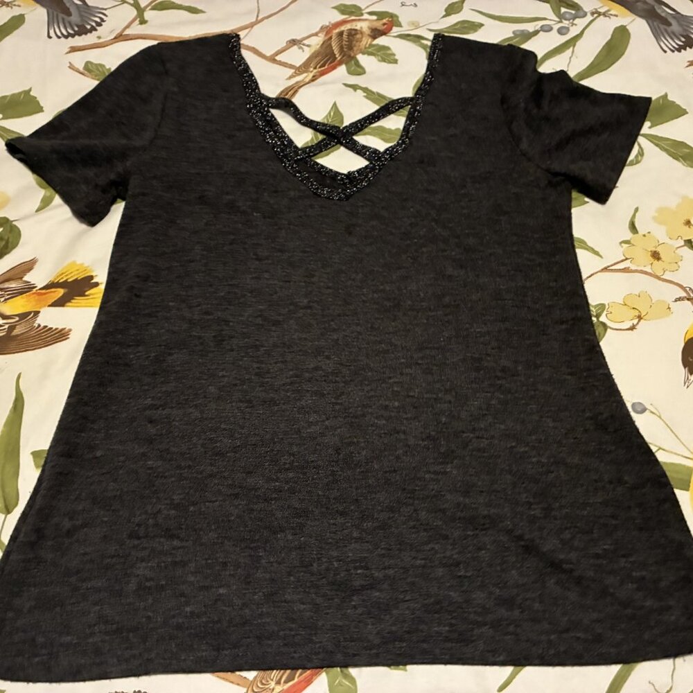 Socialite thin summer sweater - size small generous cut, preloved